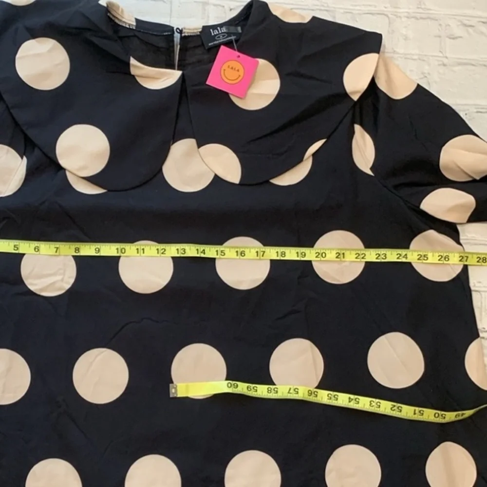 Dressed in LALA Black and White Polka Dot Maxi Dress - Picture 15 of 16